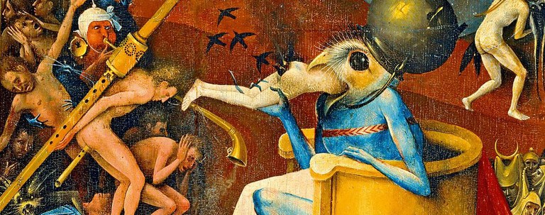 Hieronymus Bosch, Garten der Lüste, Hölle